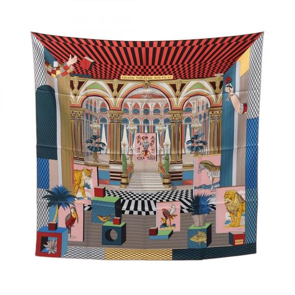 HERMES Black Scarf - Picture 1 of 4